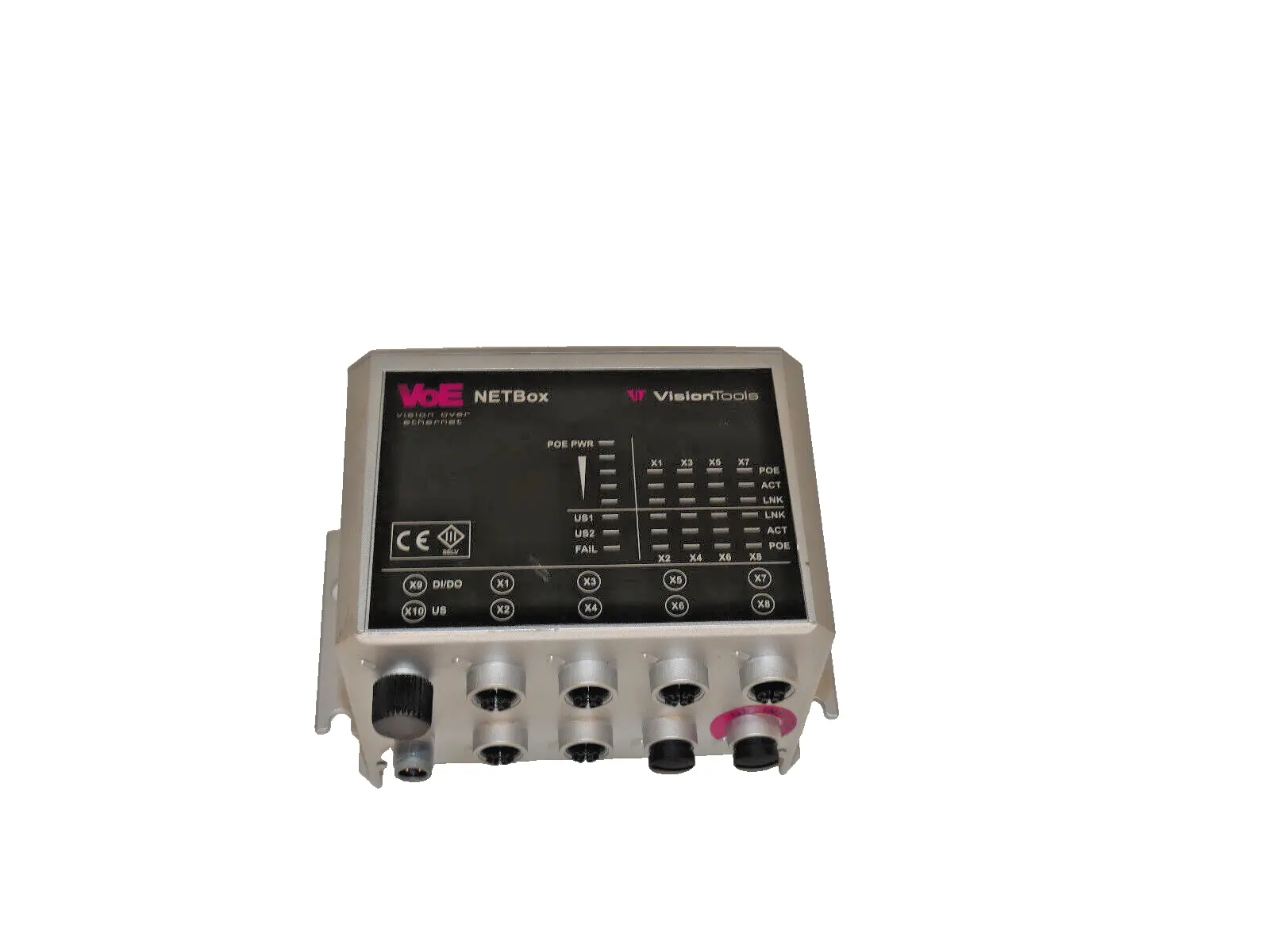Produktfoto 1 von VisionTools VOE NETBox Ethernet Switch Industrieller Ethernet-Switch 09V0001A