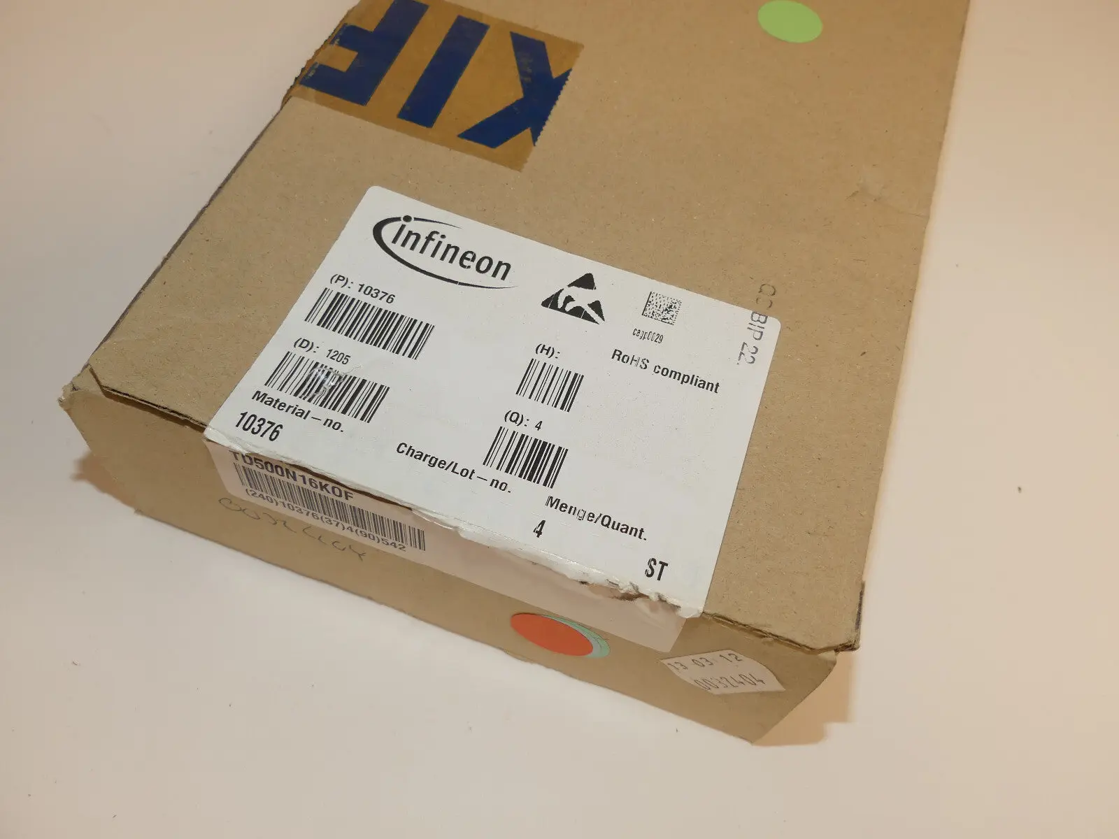 Produktfoto 1 von infineon TD500N16KOF EUPEC POWER MODULE