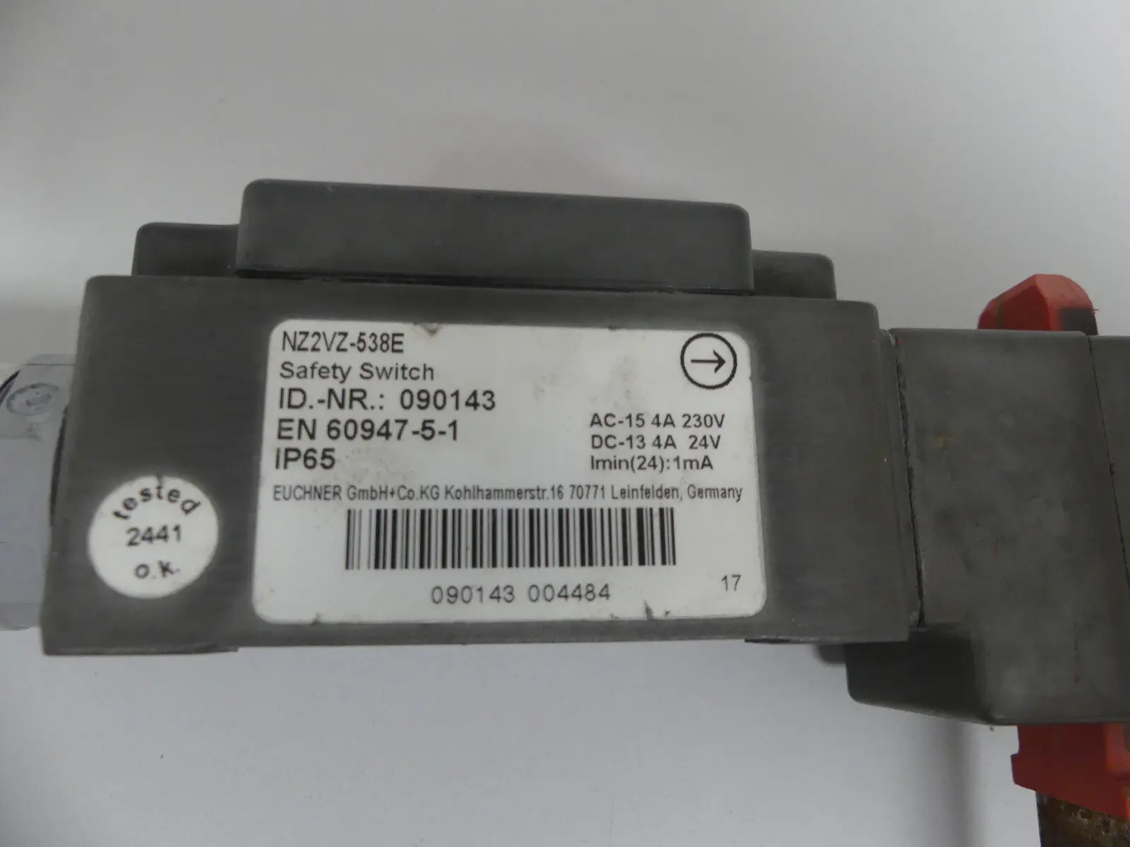 Produktfoto 1 von Euchner NZ2VZ-538E