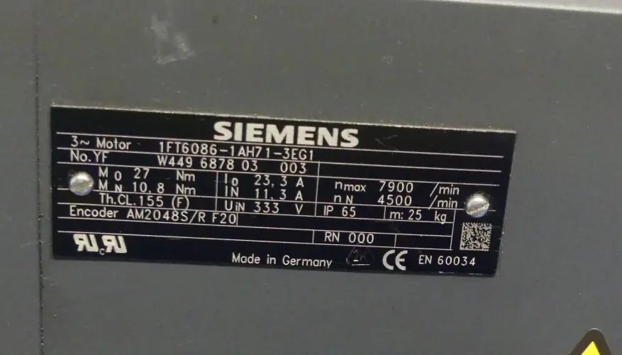 Produktfoto 1 von SIEMENS 1FT6086-1AH71-3EG1