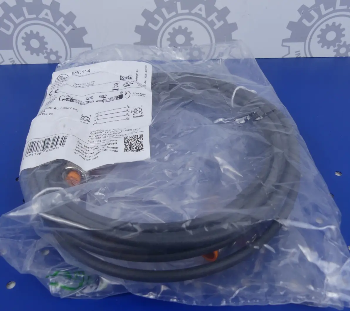 Produktfoto 1 von ifm Sensorkabel EVC114