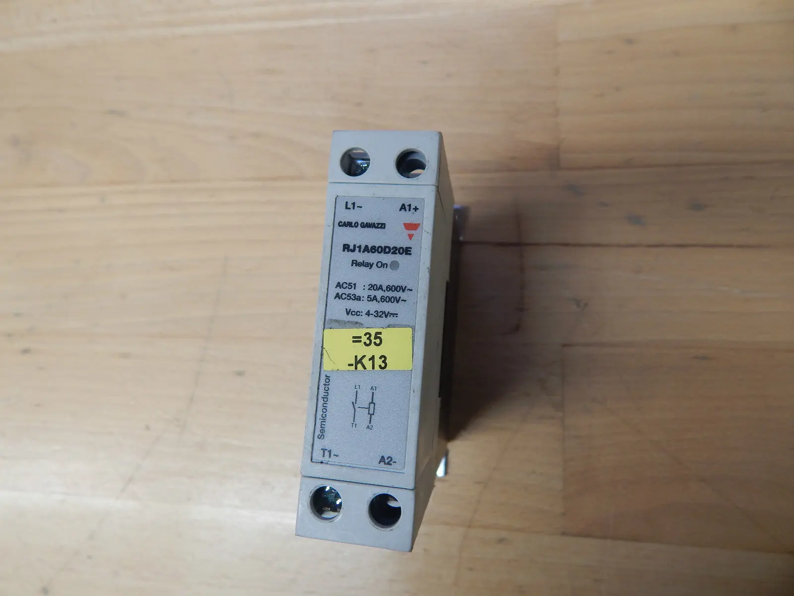 Produktfoto 1 von Carlo Gavazzi RJ1A60D20E