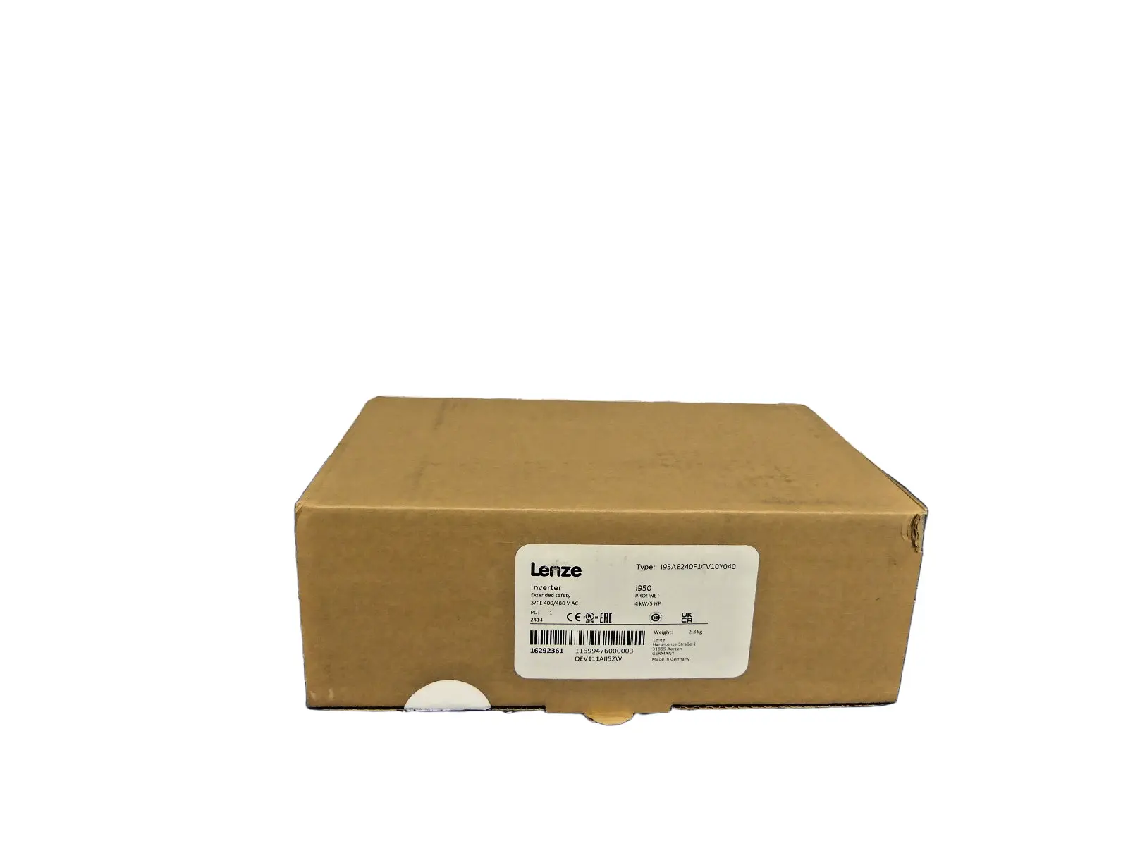Produktfoto 1 von LENZE I95AE24F1CV10Y040