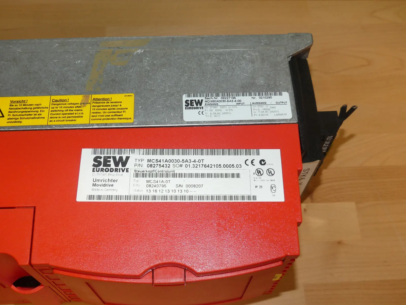 Produktfoto 1 von sew mcs41a0030-5a3-4-0t   used