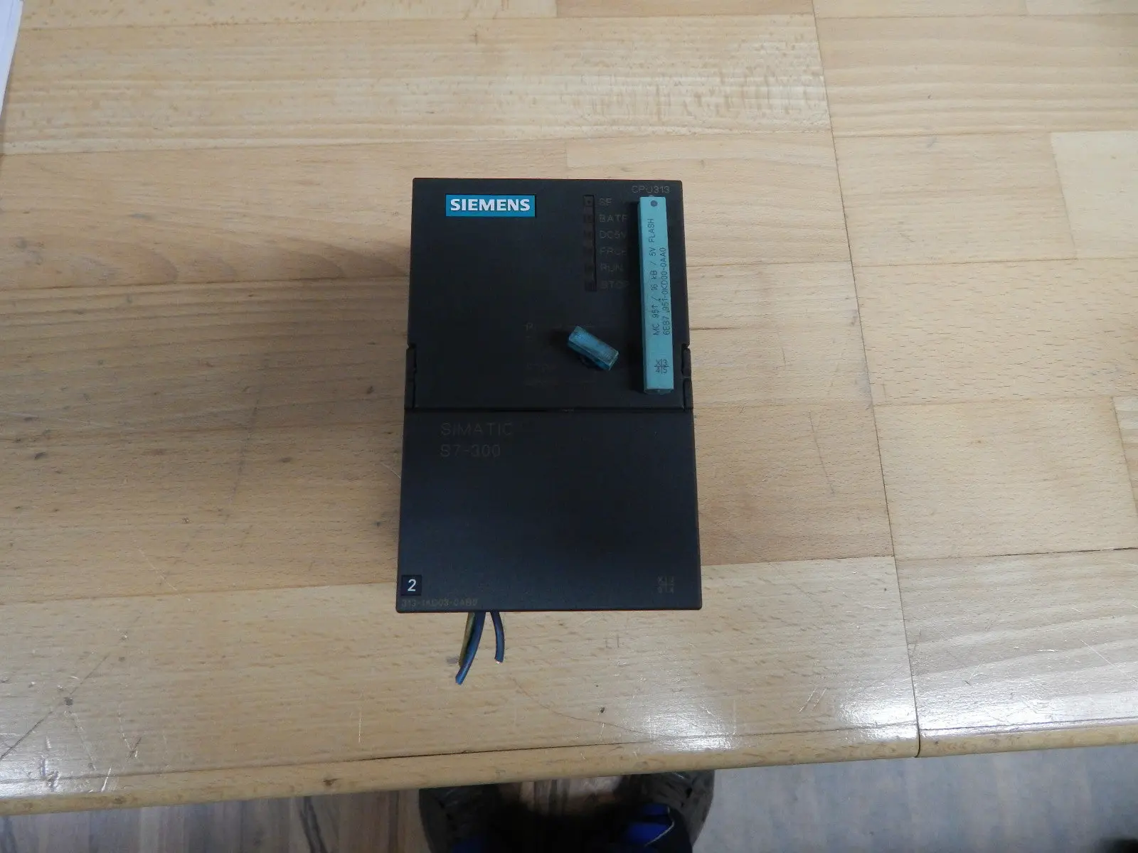 Produktfoto 1 von Siemens Simatic S7 6ES7313-1AD03-0AB0 6ES7 313-1AD03-0AB0 E: 01 + FlashCard used