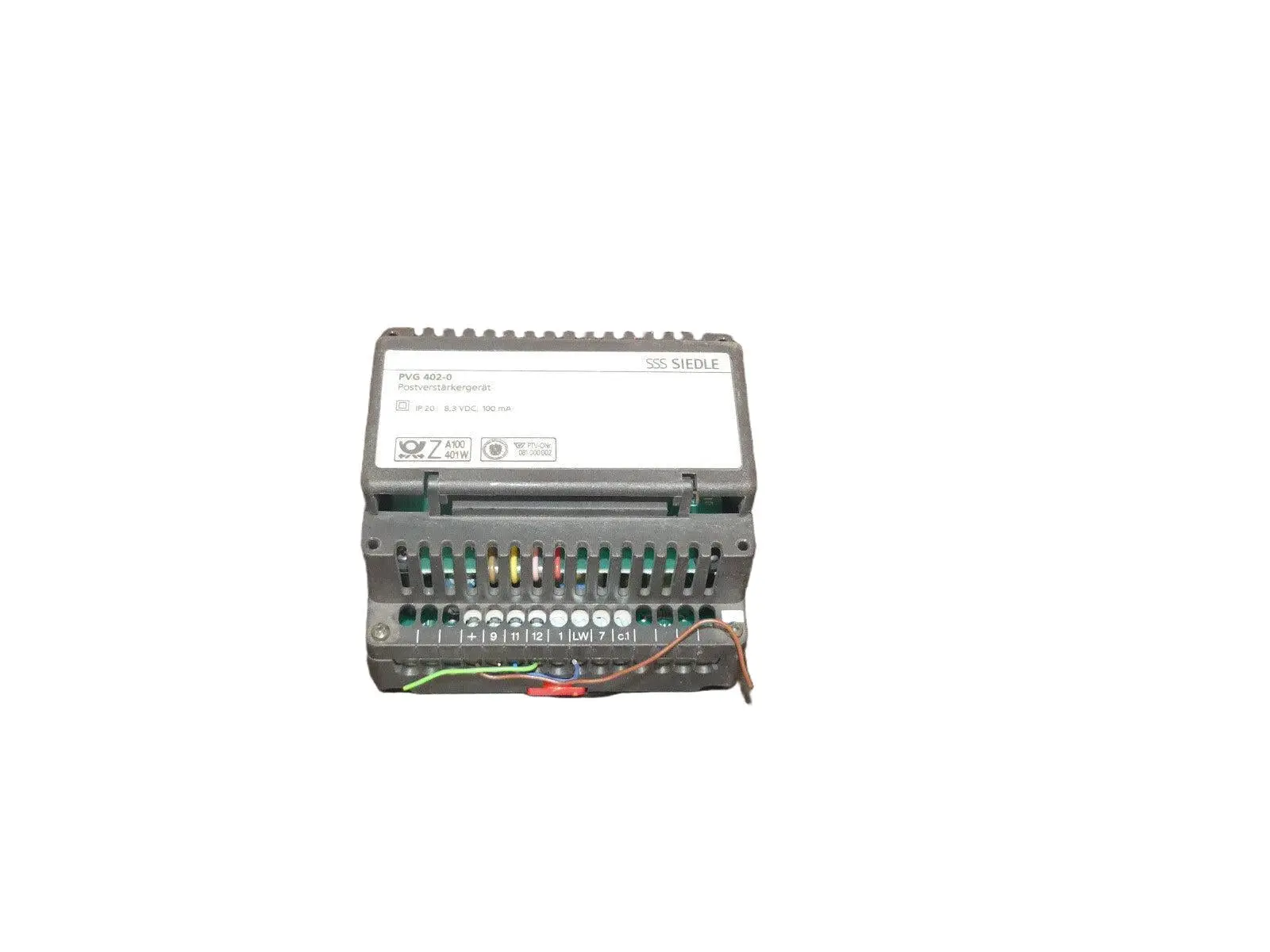 Produktfoto 1 von SSS Siedle PVG 402 - 0 Postverstärkergerät used  s.Bilder