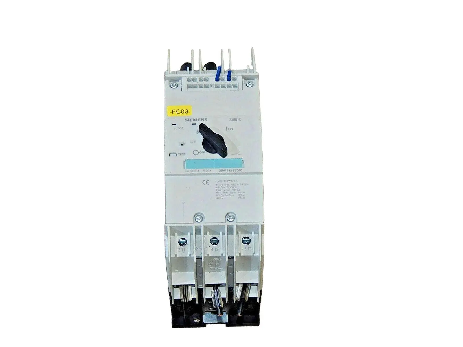 Produktfoto 1 von Siemens SIRIUS 3RV1742-5ED10 // 3RV1 742-5ED10 E-Stand:06  used