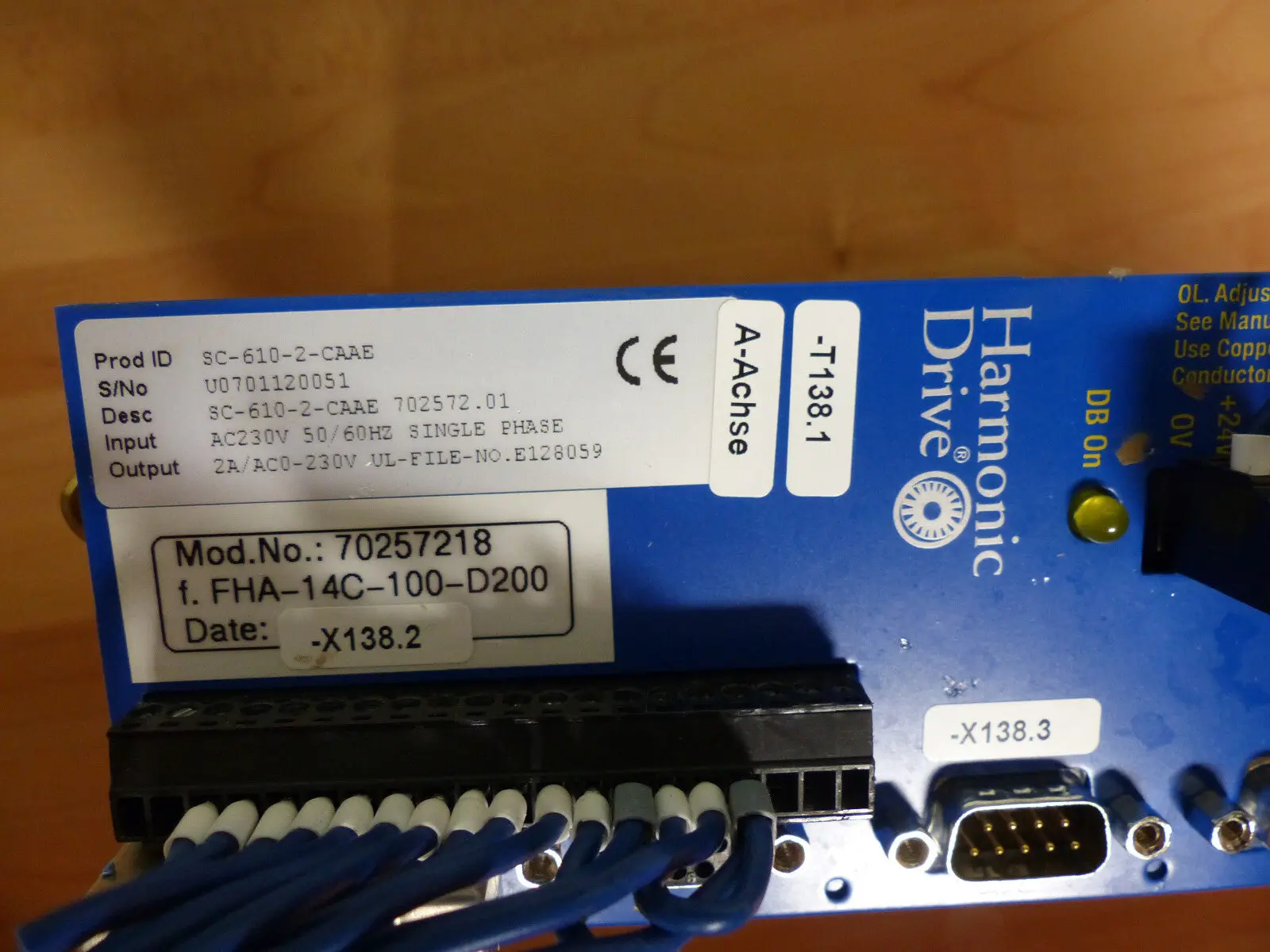 Produktfoto 1 von Harmonic Drive SC-610-2-CAAE