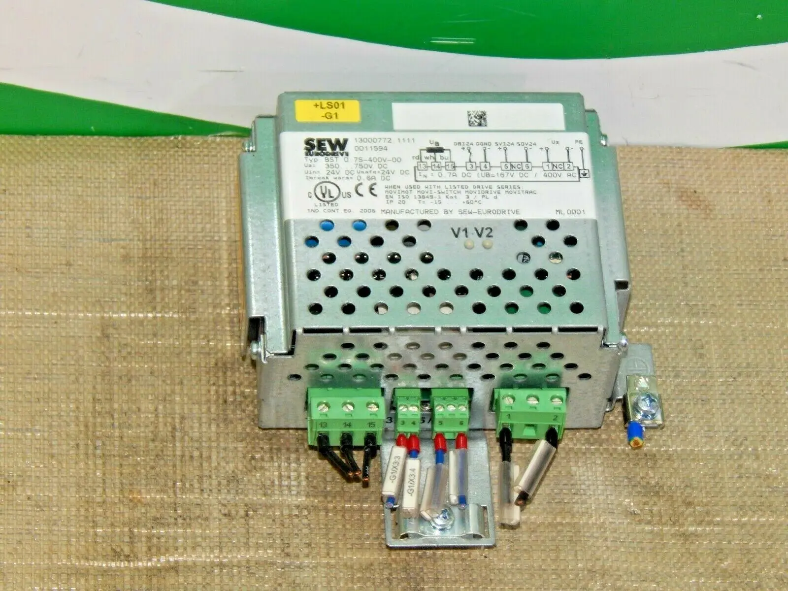 Produktfoto 1 von SEW Eurodrive  BST 0.7S-400V-00 Bremsmodul s.Bilder