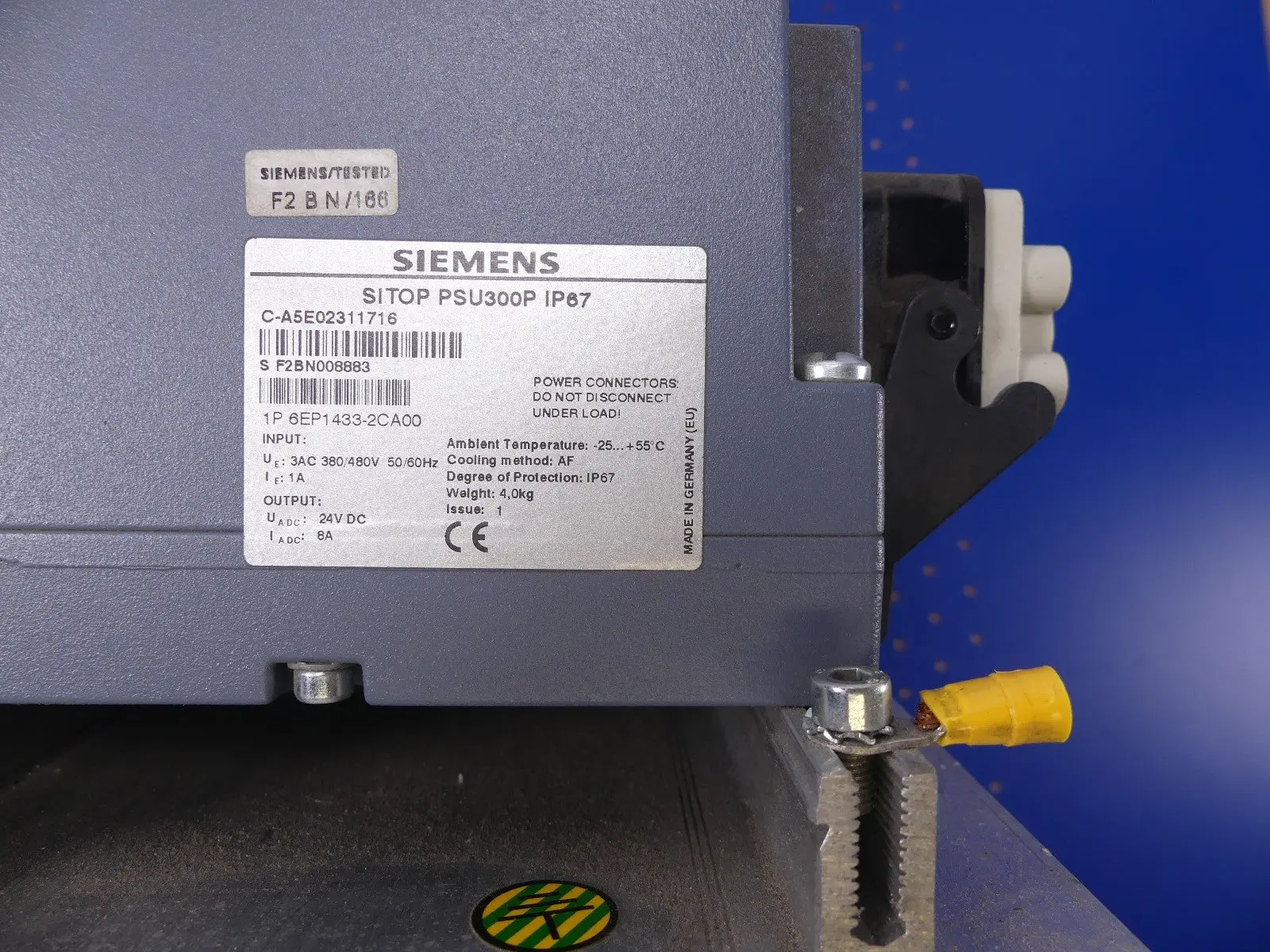 Produktfoto 1 von Siemens SITOP PSU300P 6EP1433-2CA00