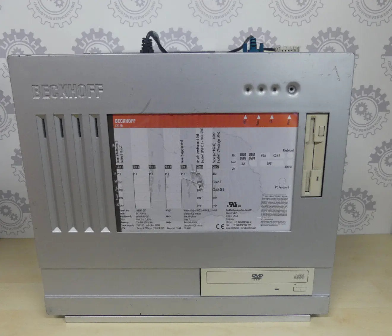 Produktfoto 1 von BECKHOFF PC6140 leicht beschädigt s. Bilder