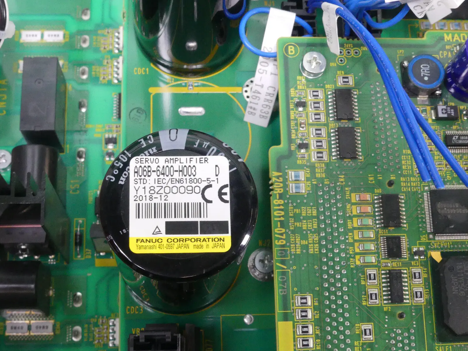 Produktfoto 1 von FANUC Servoverstärker A06B-6400-H005