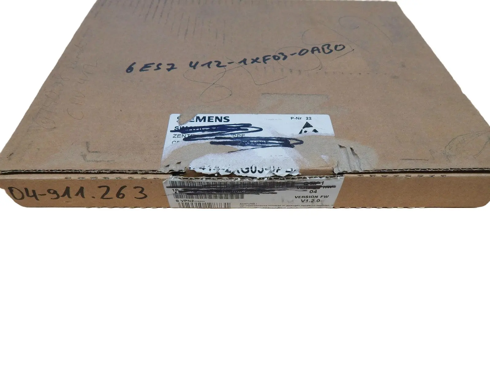 Produktfoto 1 von Siemens Simatic S7 CPU 412-1 6ES7 412-1XF03-0AB0 // 6ES7412-1XF03-0AB  Neuwertig