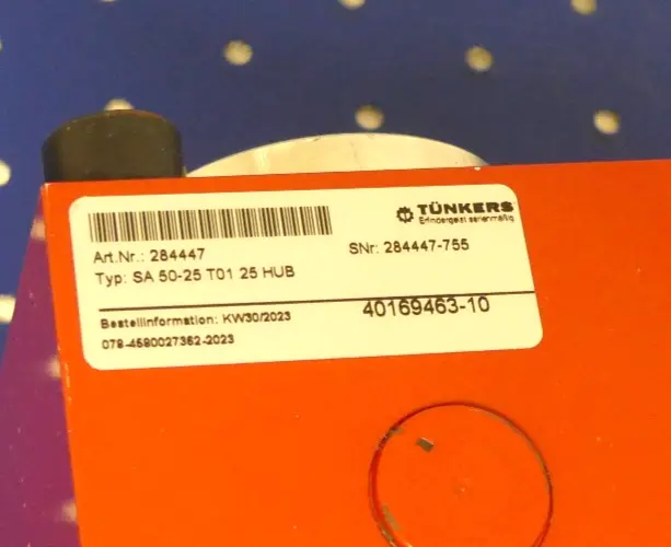 Produktfoto 1 von TÜNKERS SA 50-25T0125HUB