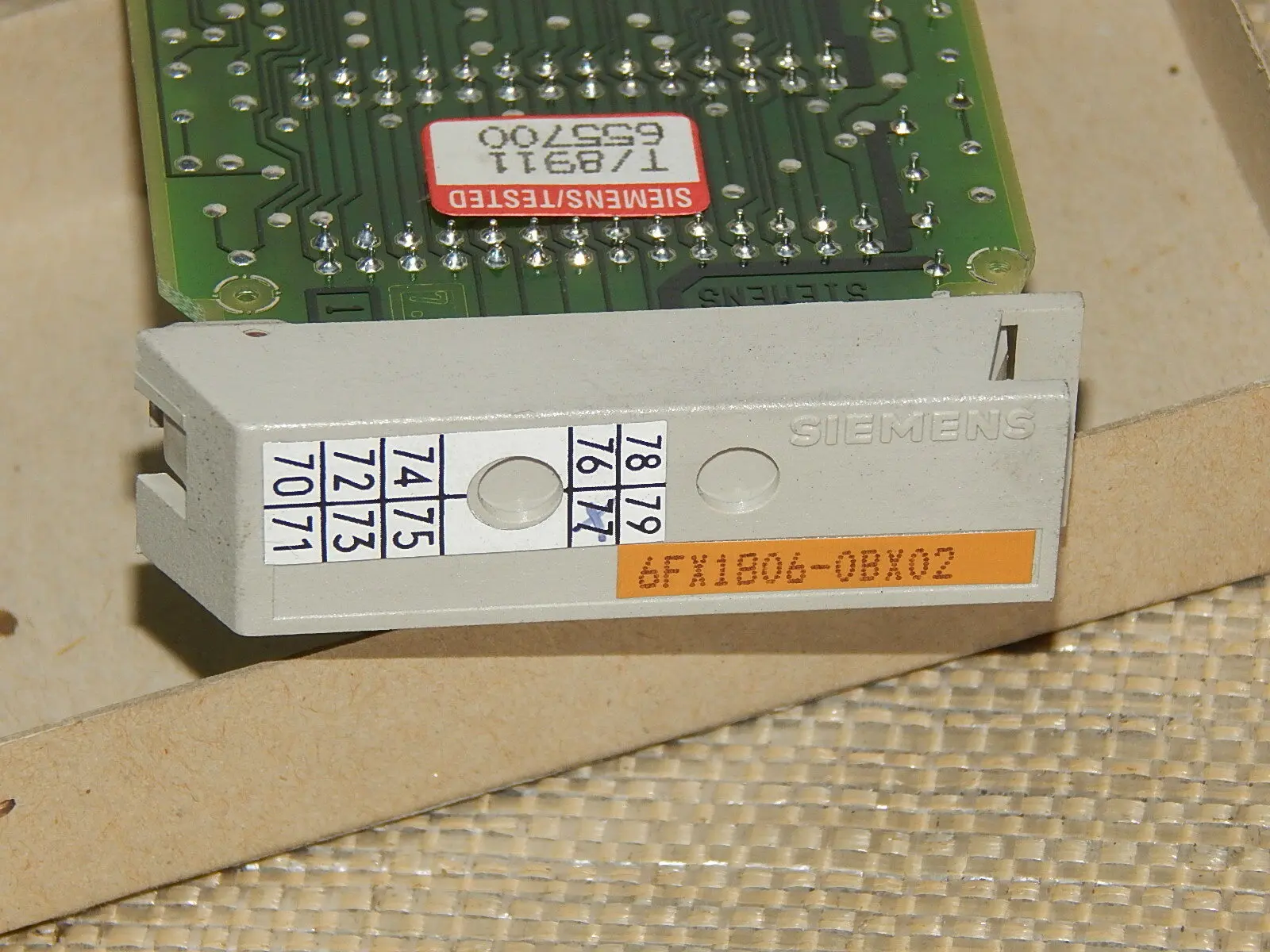 Produktfoto 1 von Siemens Sinumerik 6FX1806-0BX02