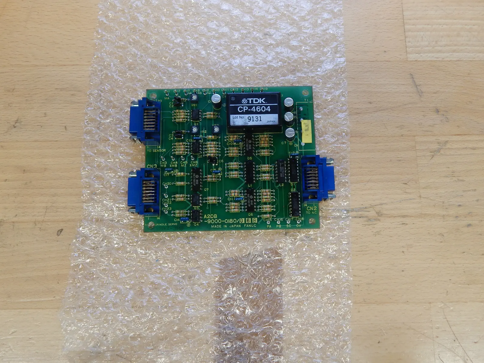 Produktfoto 1 von Fanuc A20B-9000-0180/01A Circuit Board