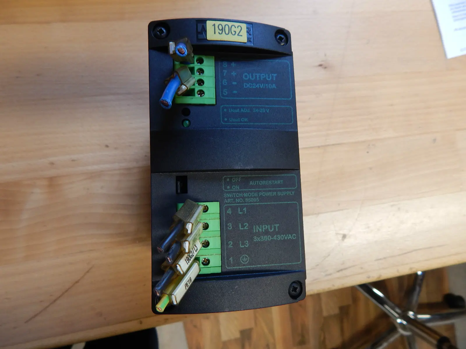 Produktfoto 1 von Murr Elektronik Switch Mode Power  Switch Mode Power Supply MCS10 3 Phasen