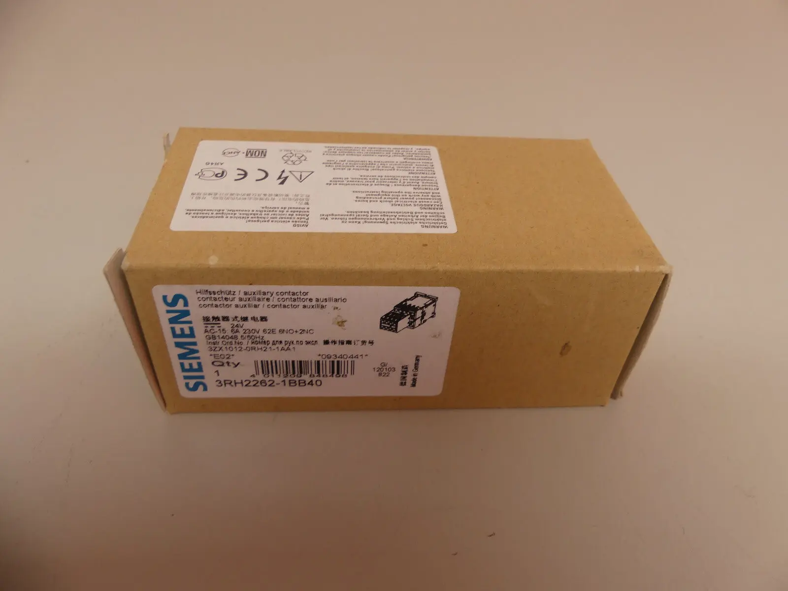 Produktfoto 1 von Siemens 3RH2262-1BB40 Relais Hilfsschütz
