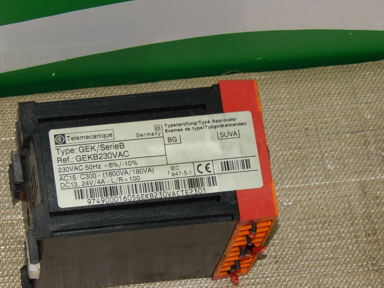 Produktfoto 1 von Telemecanique Preventa GEK SeriesB  GEK/SerieB GEKB230VAC