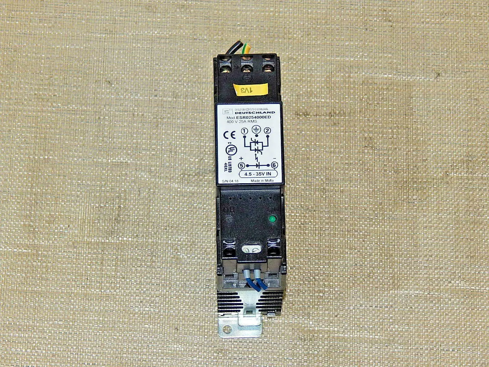 Produktfoto 1 von Eurotherm ESR0254000ED used