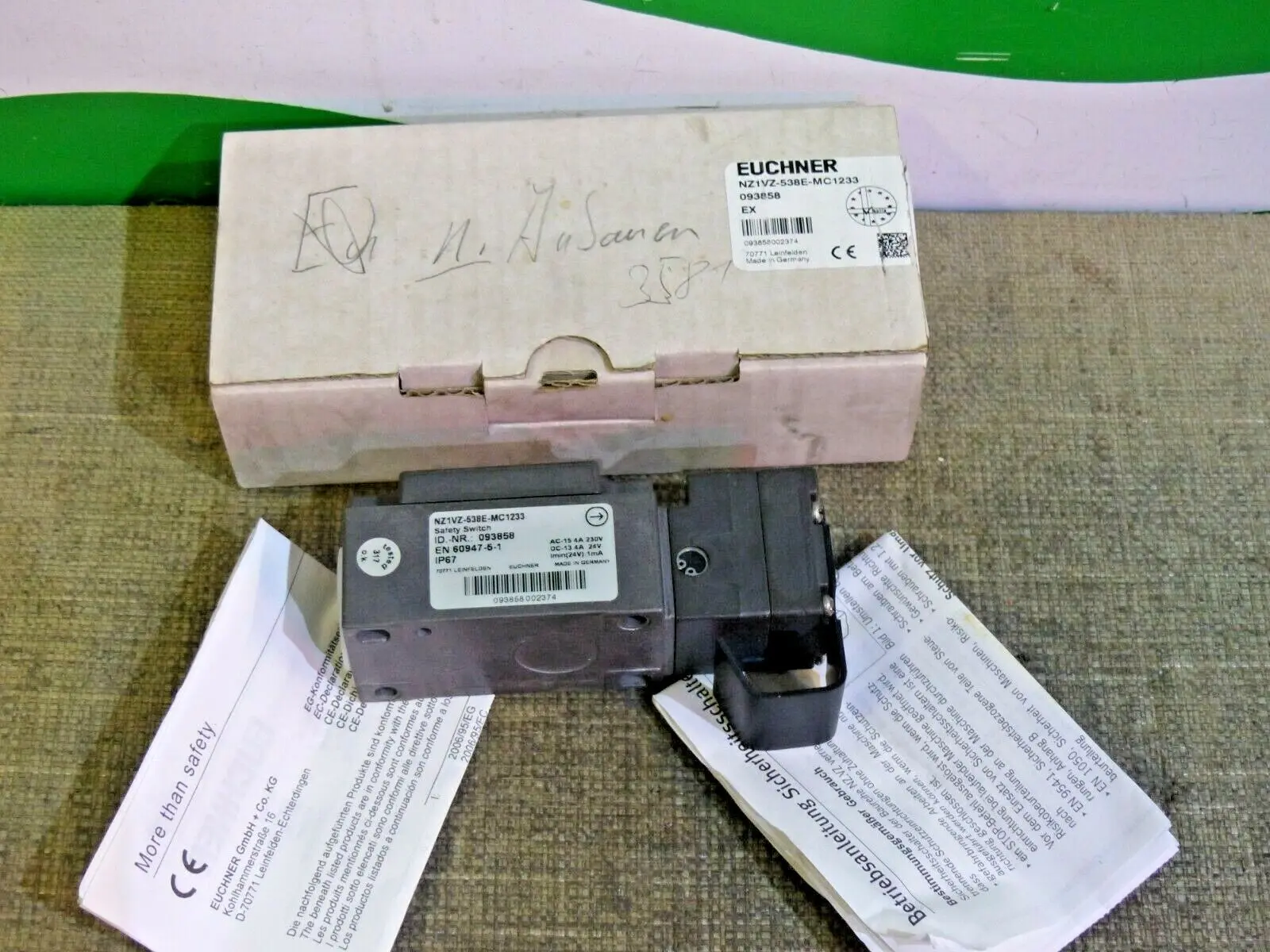 Produktfoto 1 von Eucher NZ1VZ-538E-MC1233 s. Bilder