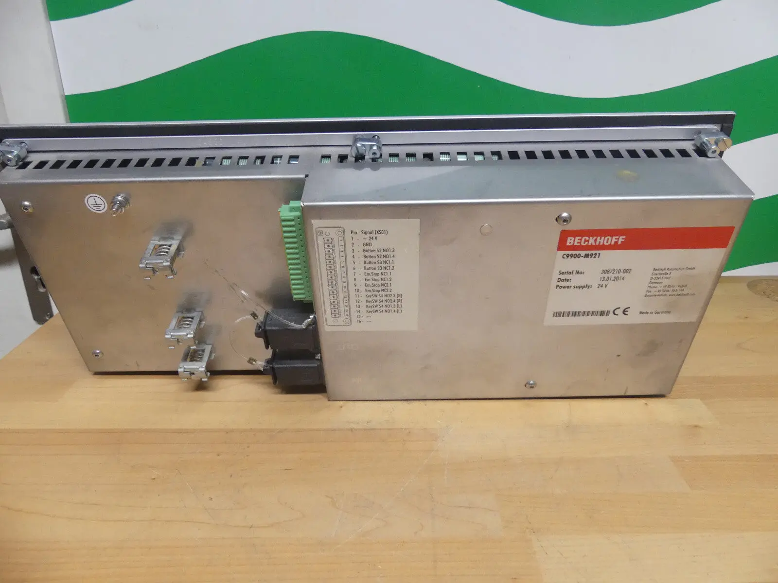 Produktfoto 1 von beckhoff C9900-M921 Neuewertig s.Bilder