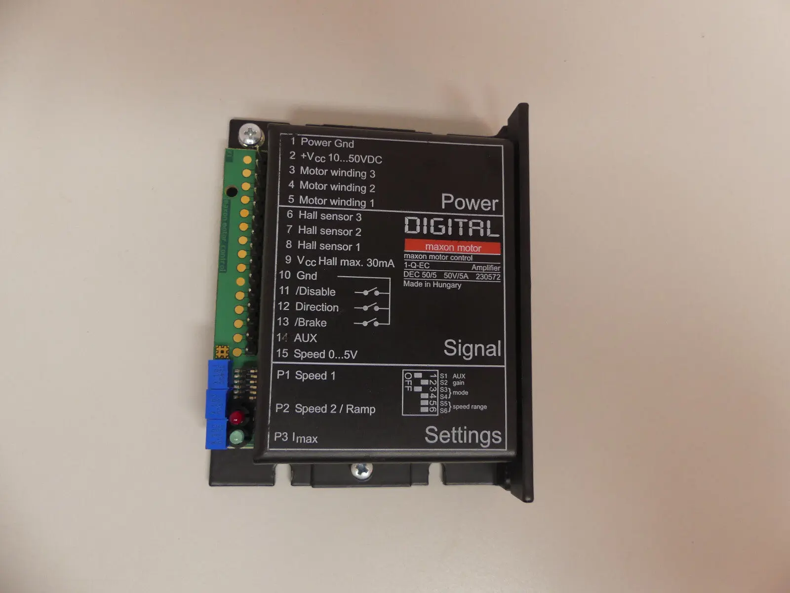 Produktfoto 1 von Maxon Motor 1-Q-EC-Amplifier Motor Controller 230572