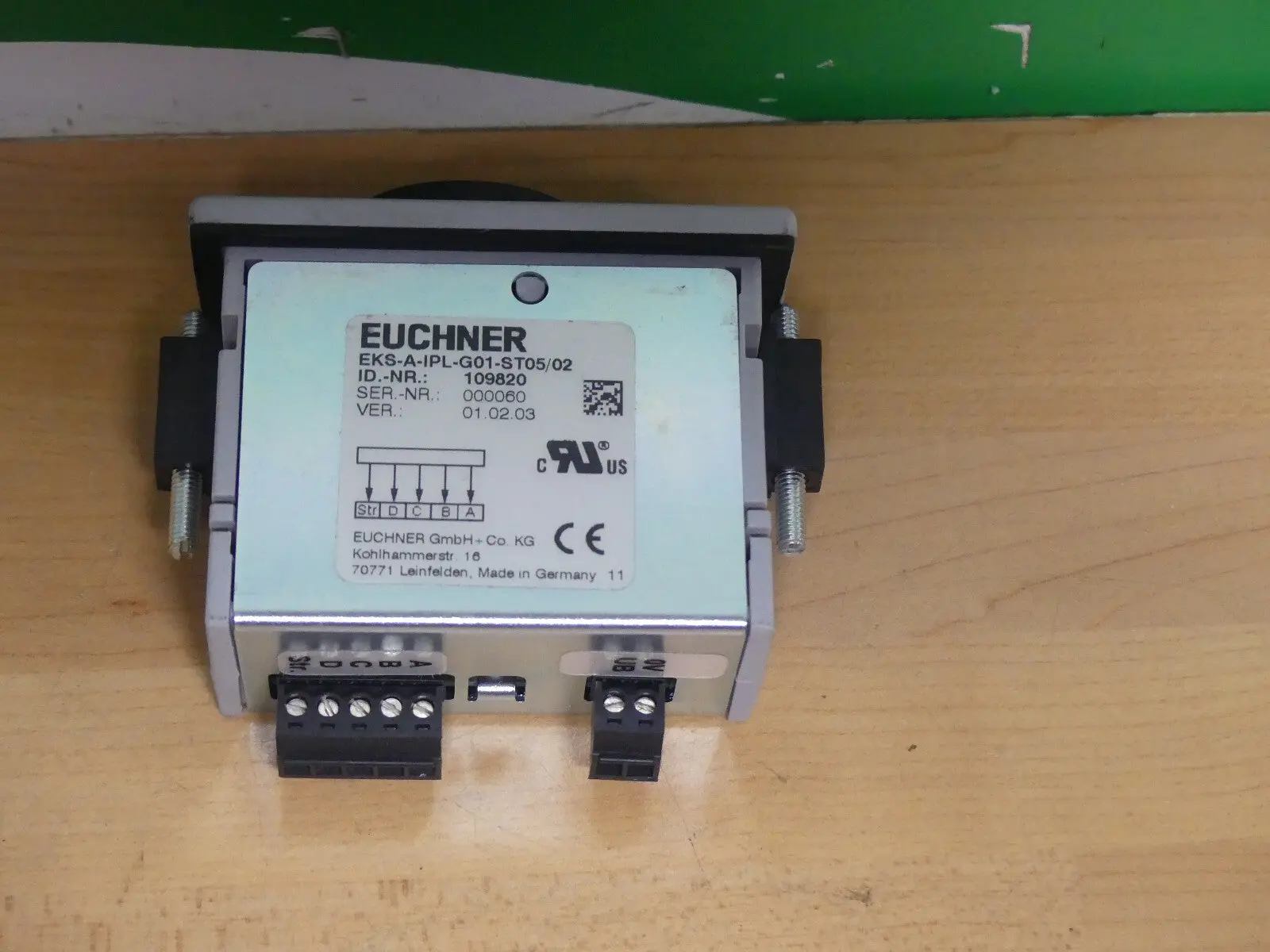 Produktfoto 1 von EUCHNER EKS-A-IPL-G01-ST05/02 Neuwertig