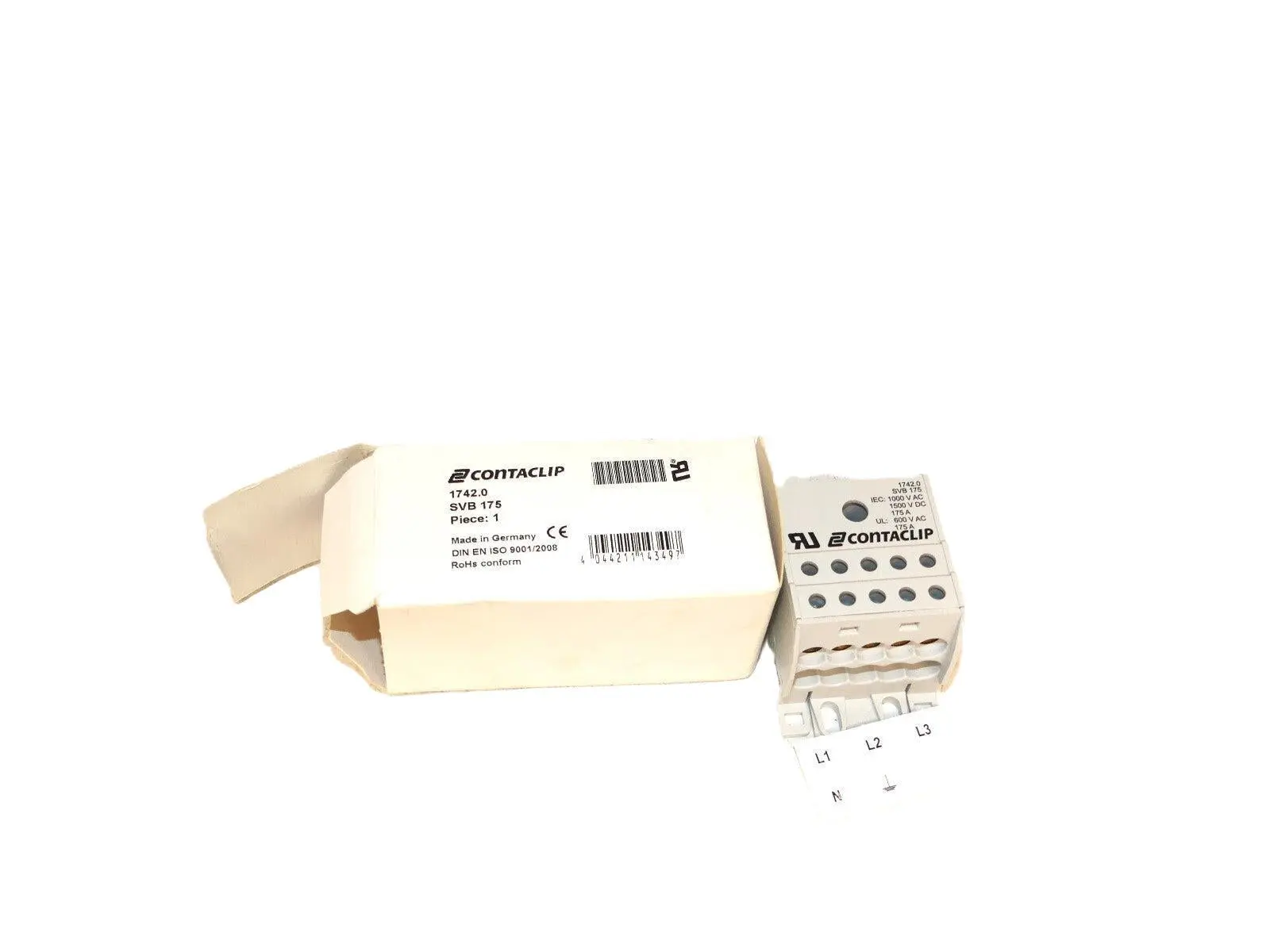 Produktfoto 1 von CONTACLIP 1742.0 SVB 175  IEC: 1000 V AC
