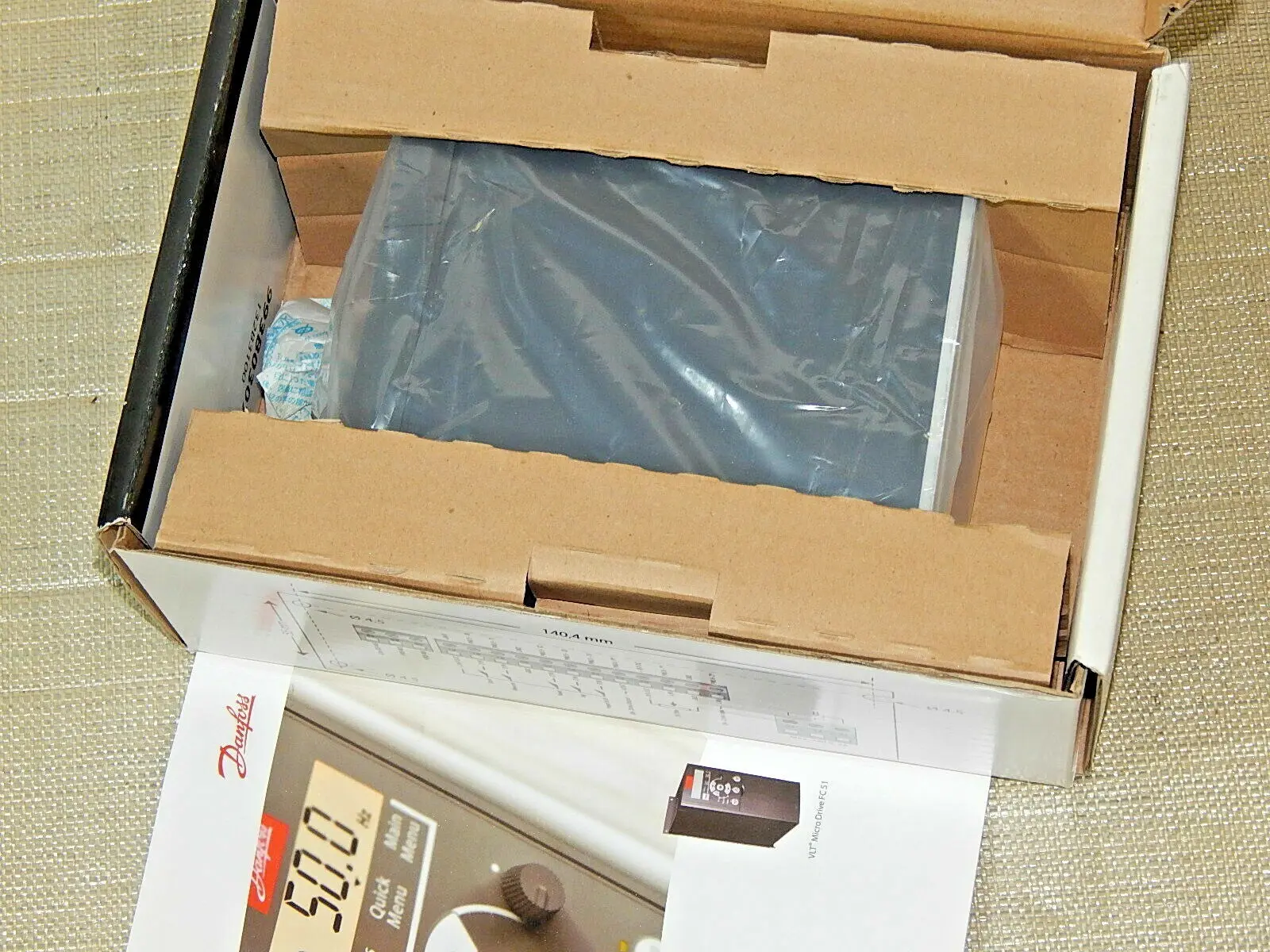 Produktfoto 1 von Danfoss FC-051PK37T4E20H3XXCXXXSXXX Umrichter New