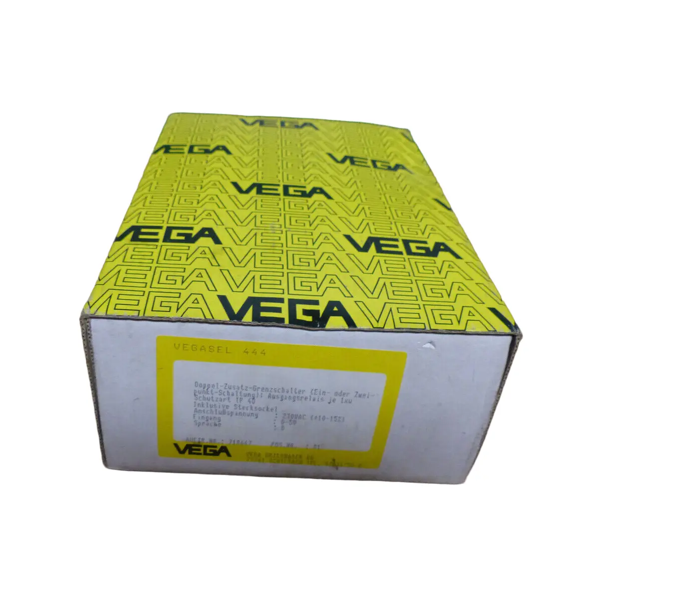 Produktfoto 1 von Vegasel 444 (441 B) VEGA Zusatzgrenzschalter s.Bilder