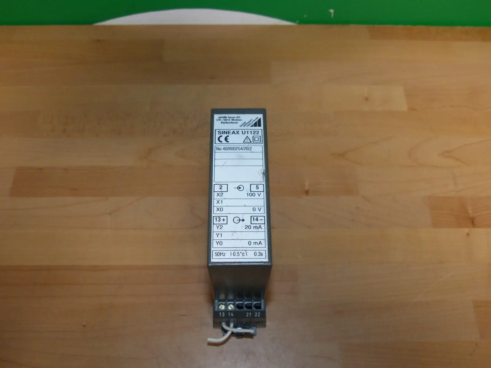 Produktfoto 1 von SINEAX U1122 used