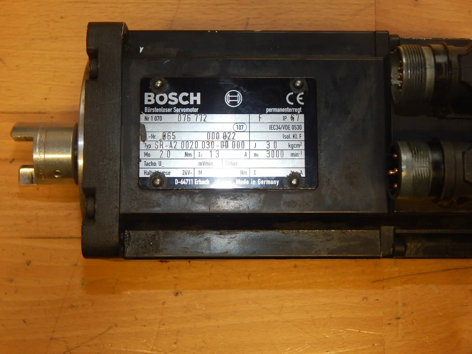 Produktfoto 1 von BOSCH Servomotor SR-A2.0020.030-00.000  gebraucht /used