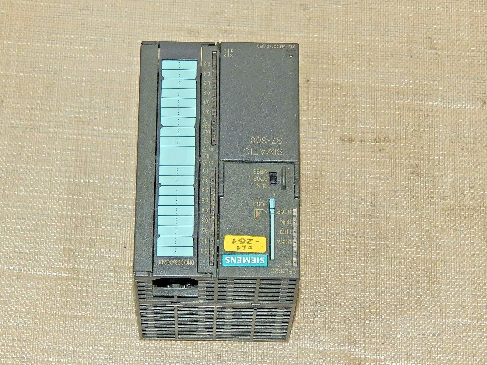Produktfoto 1 von Siemens 6ES7312-5BD01-0AB0 S7 300 CPU312C 6ES7 312-5BD01-0AB0 E-Stand:1 used