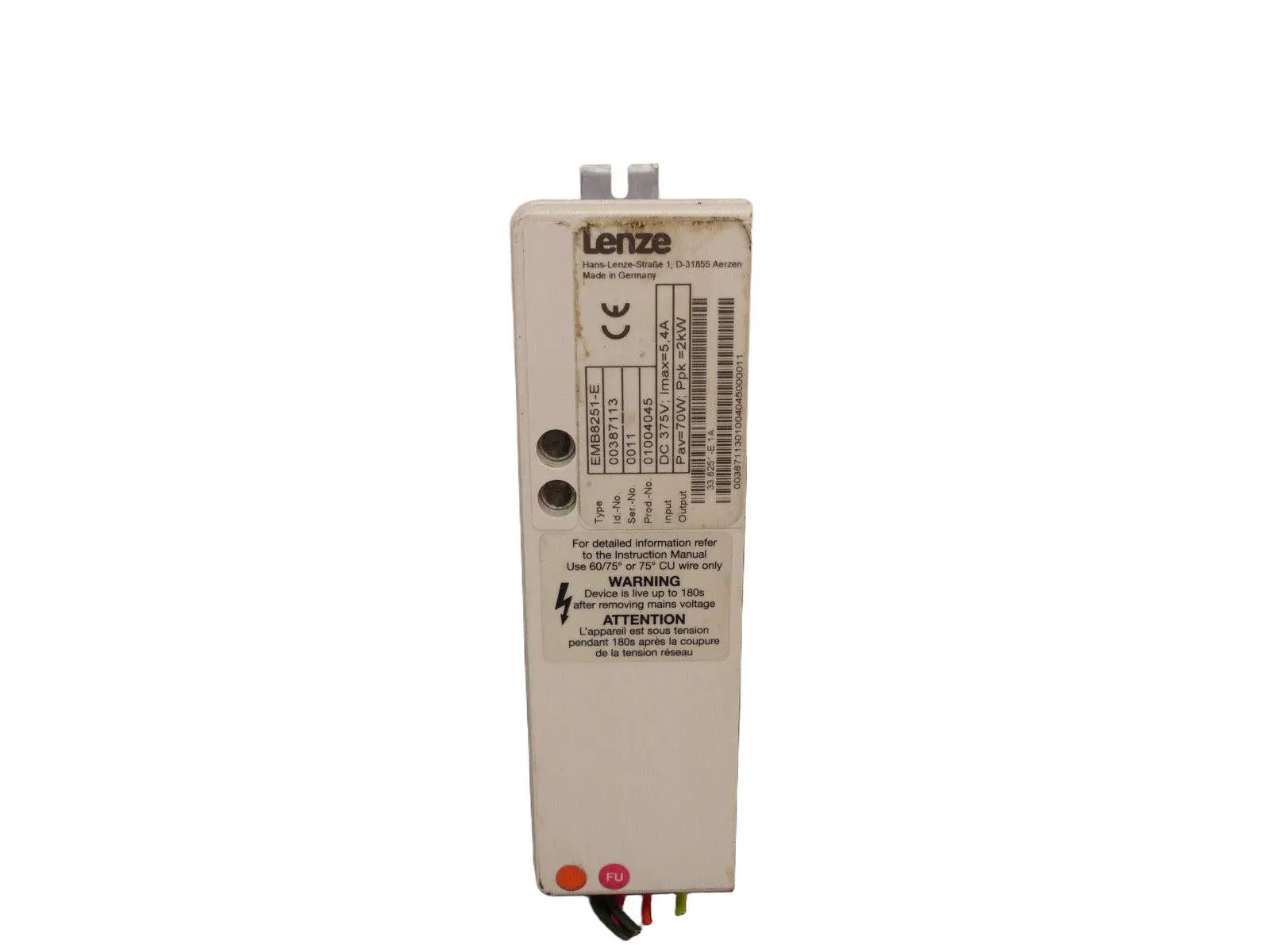 Produktfoto 1 von LENZE EMB8251-E