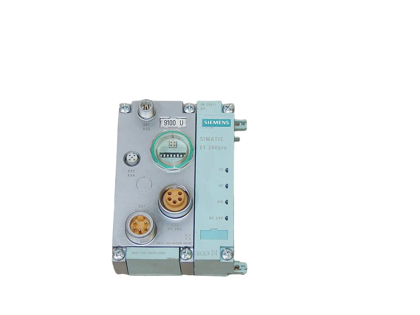Produktfoto 1 von Siemens 6ES7 194-4AD00-0AA0 // 6ES7194-4AD00-0AA0+6ES7 154-1AA00-0AB0 used