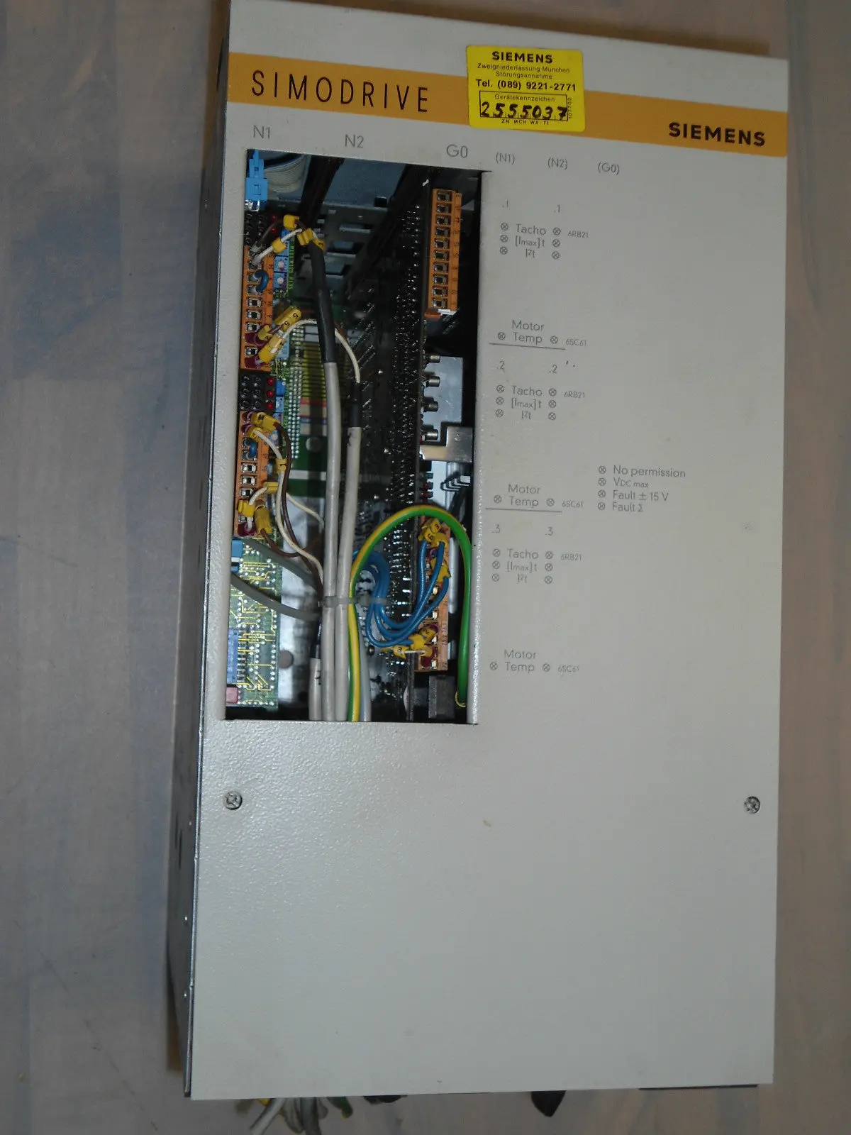 Produktfoto 1 von Siemens Simodrive 6RB2101-2A-Z    Z=A25