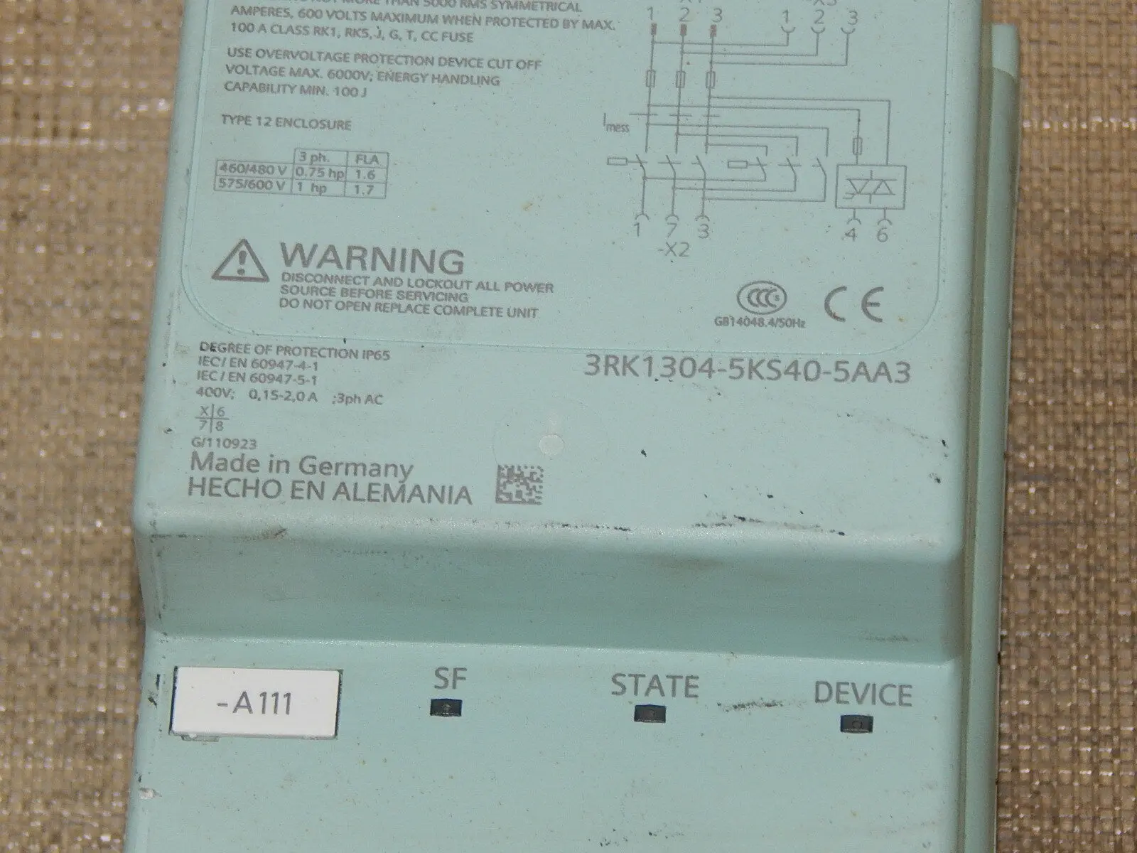 Produktfoto 1 von Siemens  RSe-ST 3RK1304-5KS40-5AA3 used