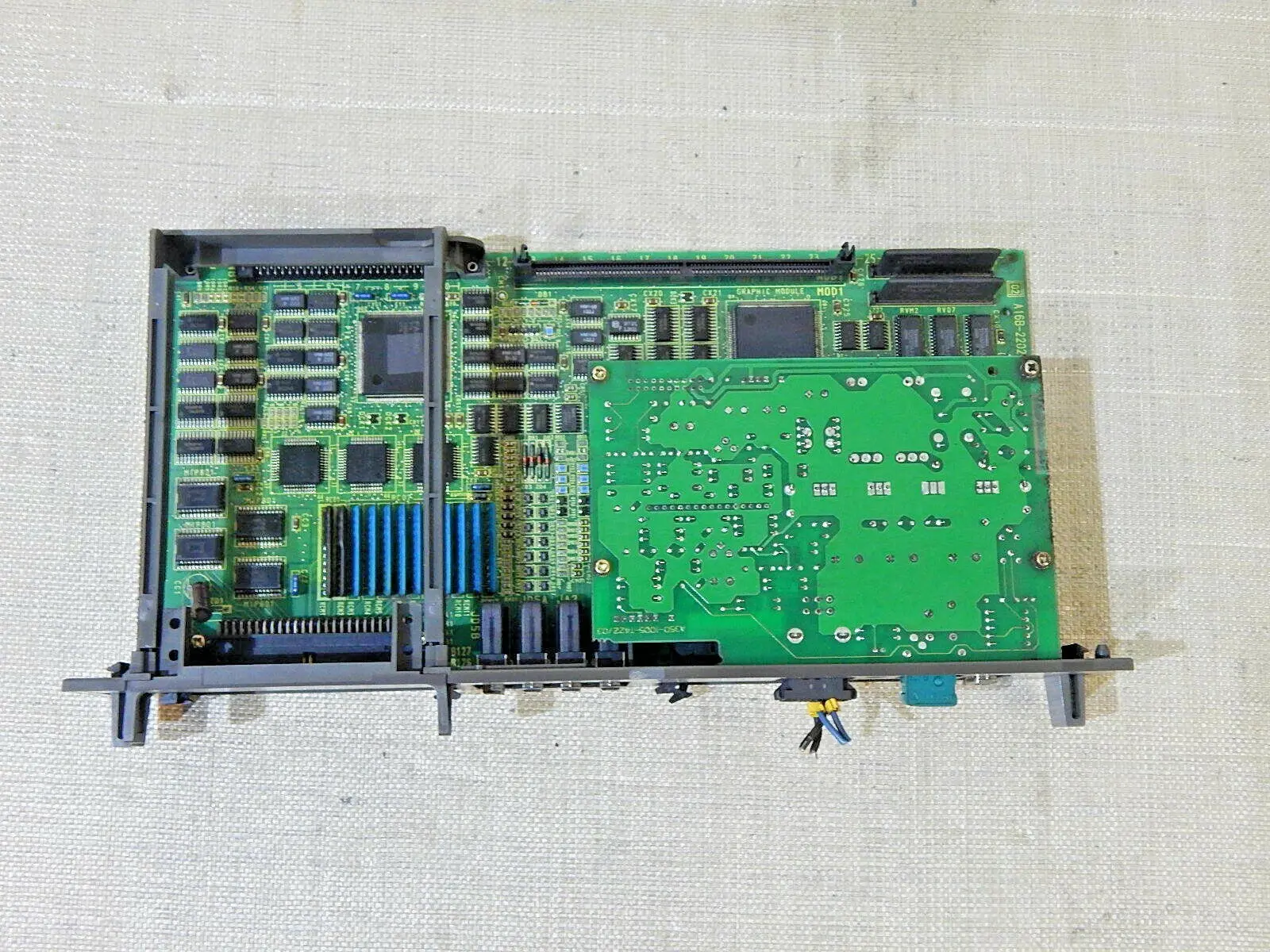 Produktfoto 1 von Fanuc I/O Netzteil Platte A16B-2202-0985/04B700686 Used