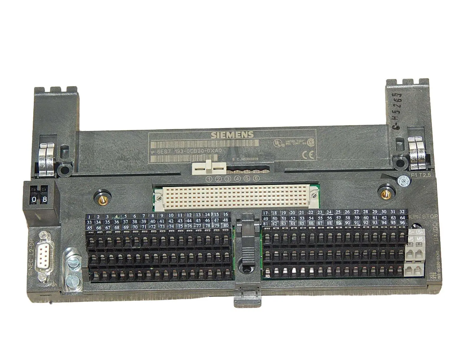 Produktfoto 1 von Siemens Simatic S7 Terminalblock 6ES7193-0CB30-0XA0 Neuwertig