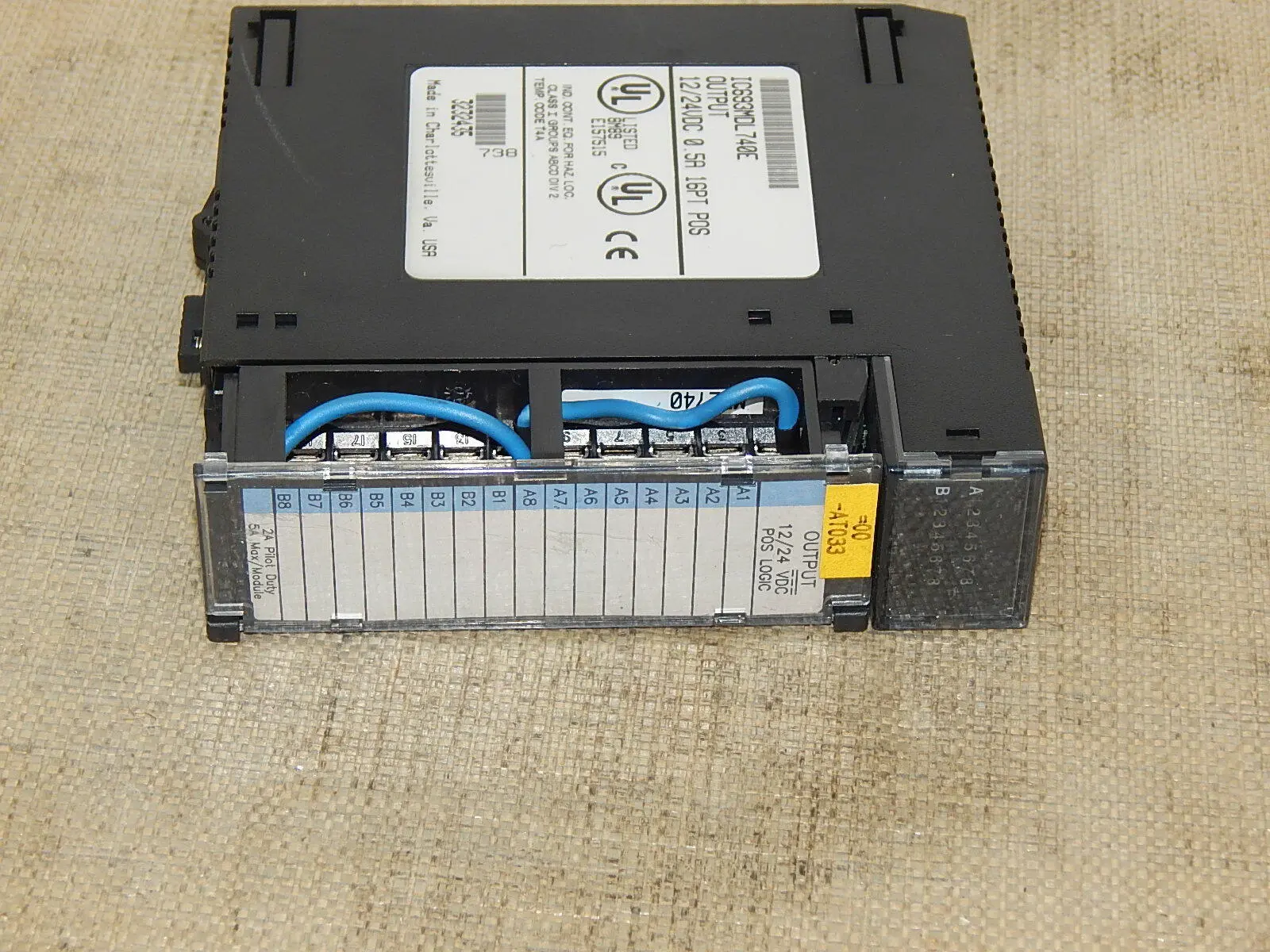 Produktfoto 1 von GE FANUC IC693MDL740E Output Module used
