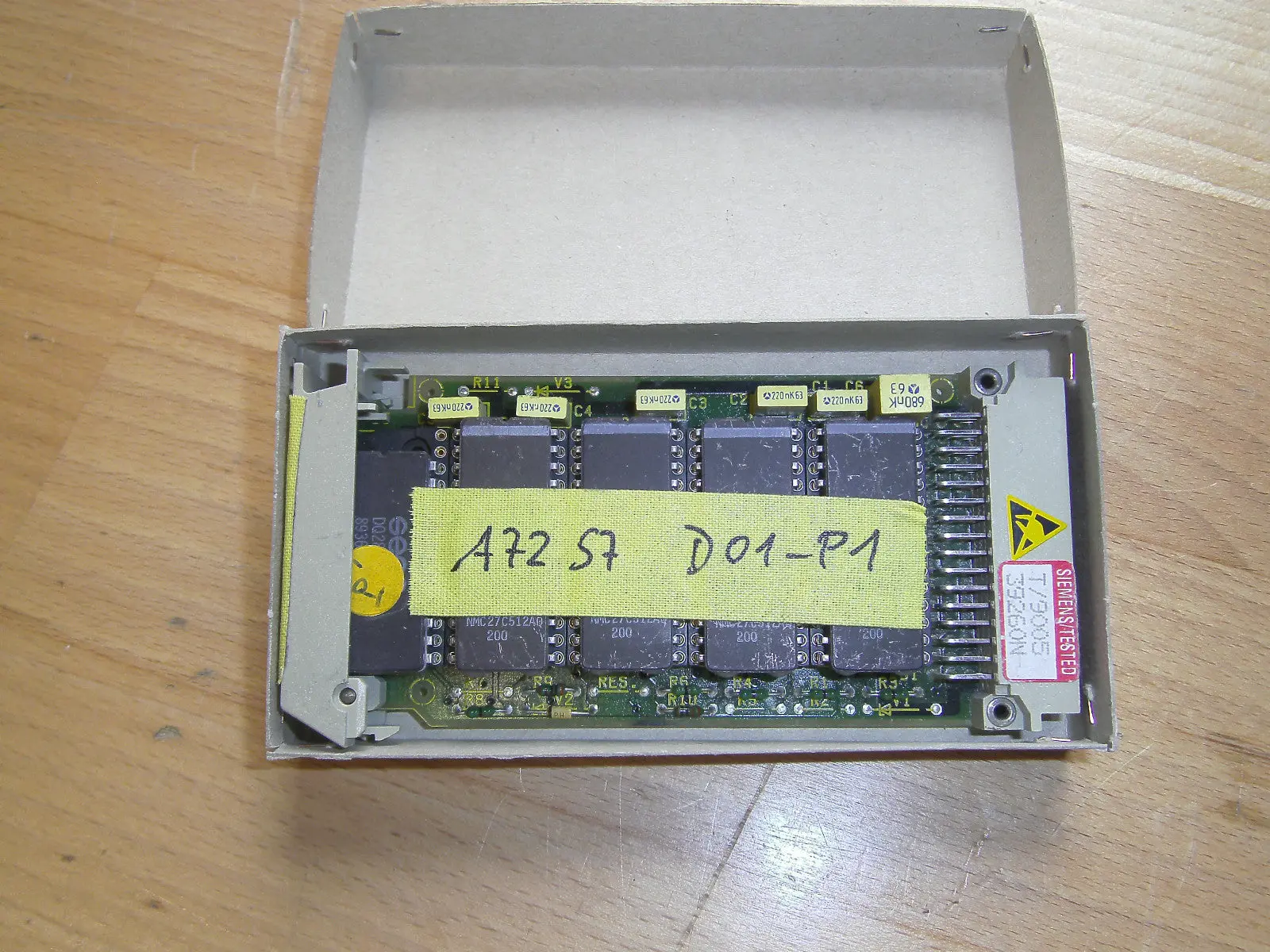 Produktfoto 1 von Siemens Simadyn Speichermodul Eprom 6DD1610-0AF1