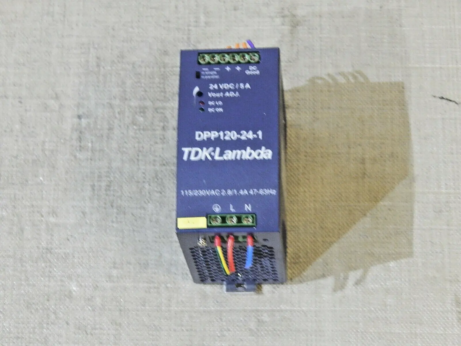 Produktfoto 1 von TDK-Lambda DPP-120-24-1 Hutschienen-Netzteil  24 VDC 5A used