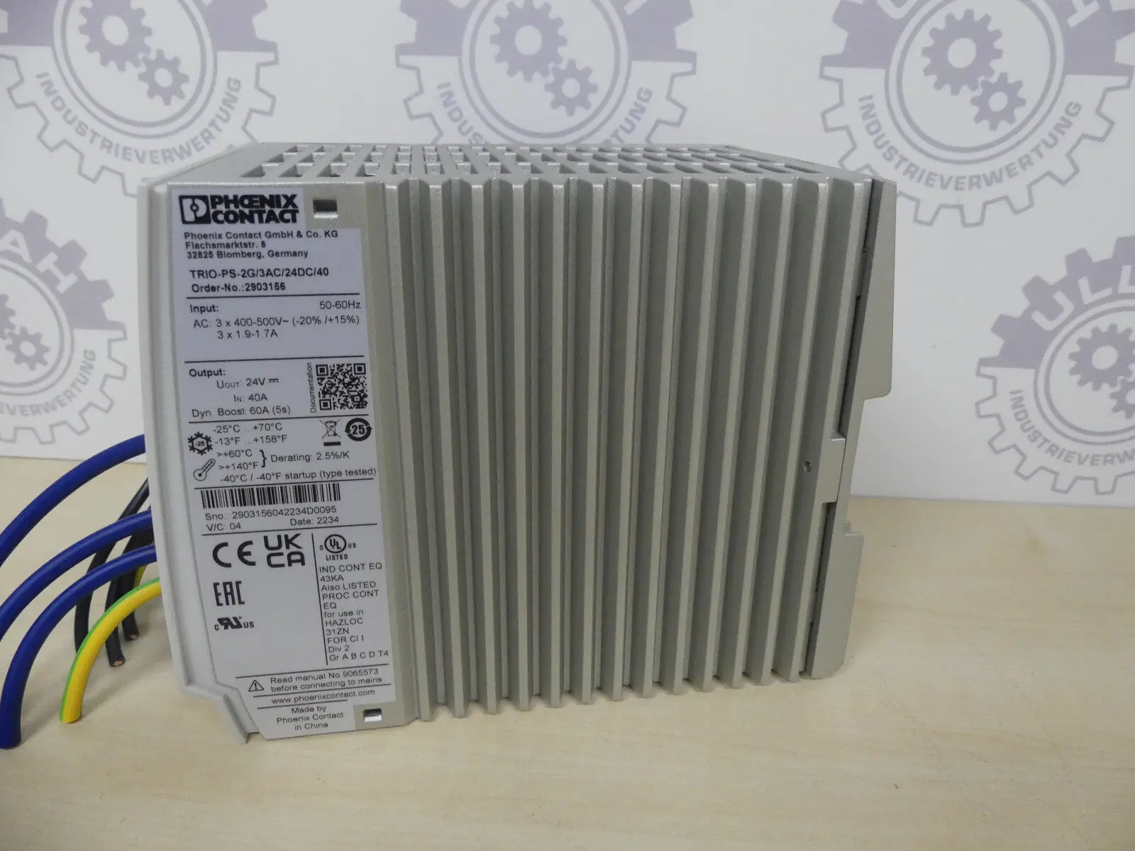 Produktfoto 1 von Phoenix Contact TRIO-PS-2G/3AC/24DC/40