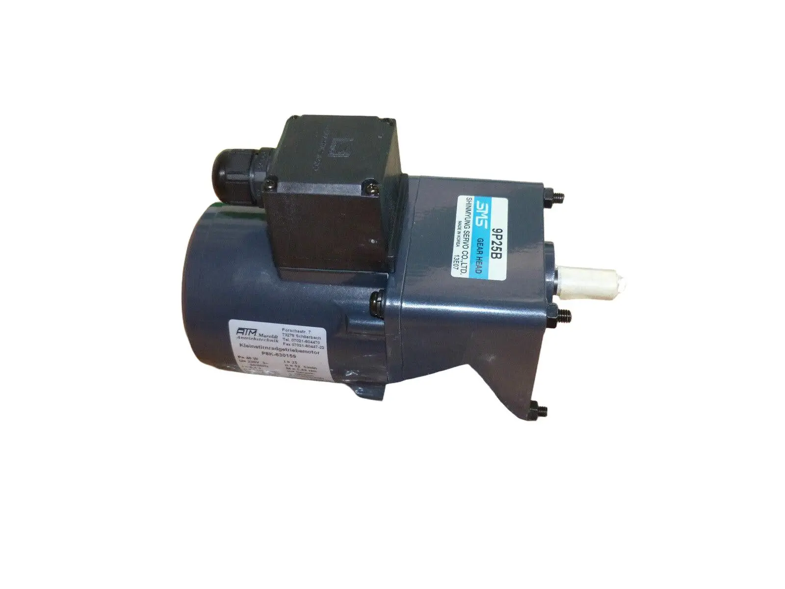 Produktfoto 1 von Kleinstirnradgetriebemotoren ATM P8K-630159 s.Bilder