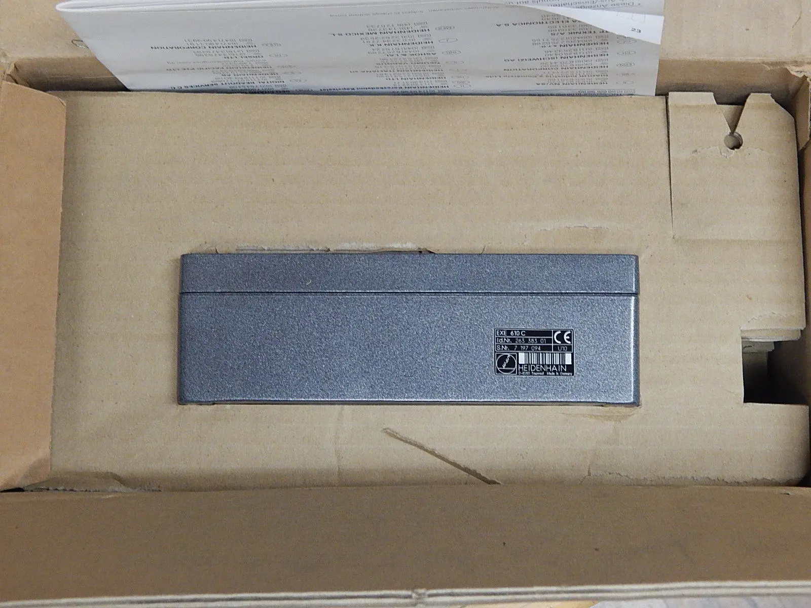 Produktfoto 1 von Heidenhain EXE 610C-010-FACH Id.Nr.263 383 01 Neu