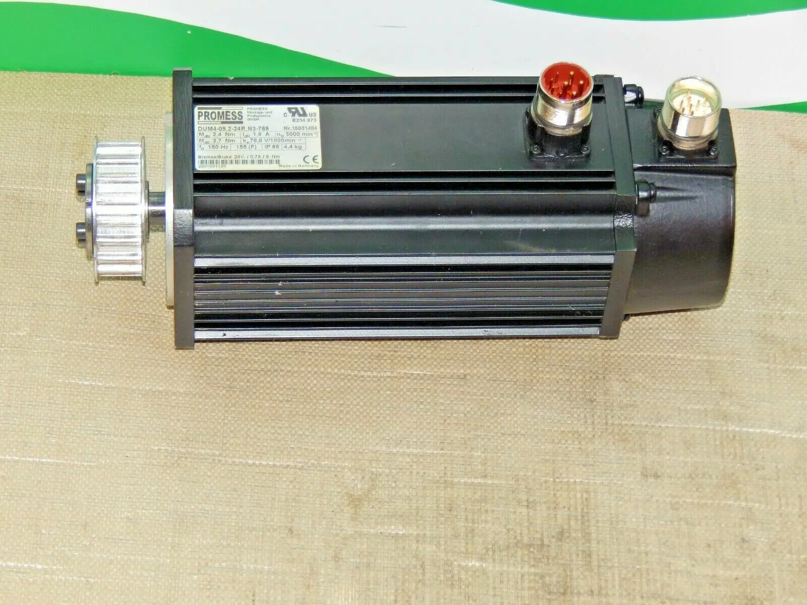 Produktfoto 1 von Promess DUM4-09.2-24R.N3-769 Servomotor used