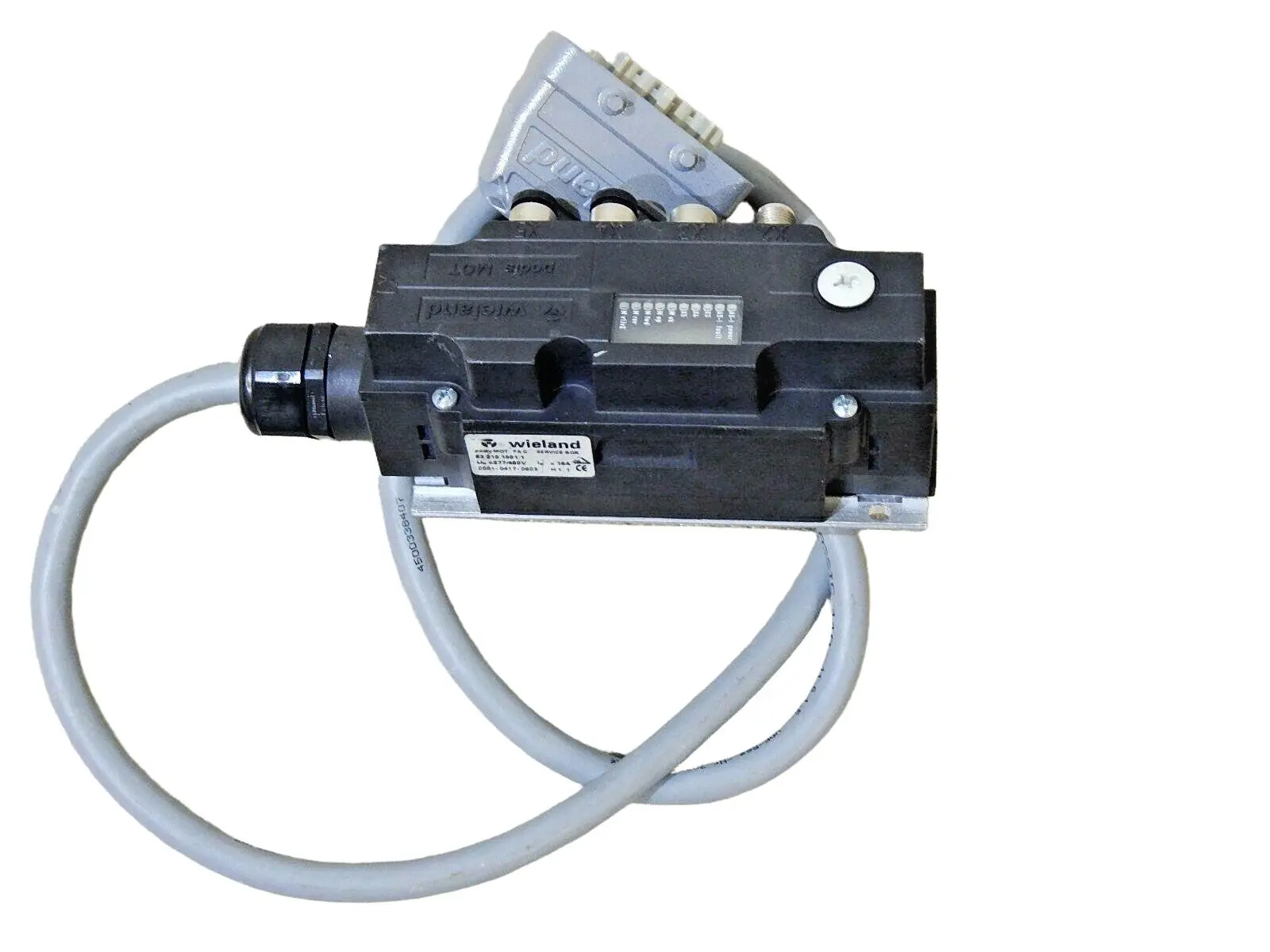Produktfoto 1 von WIELAND PODIS MOT FAC 83.210.1001.1 mit Kabel Neuwertig