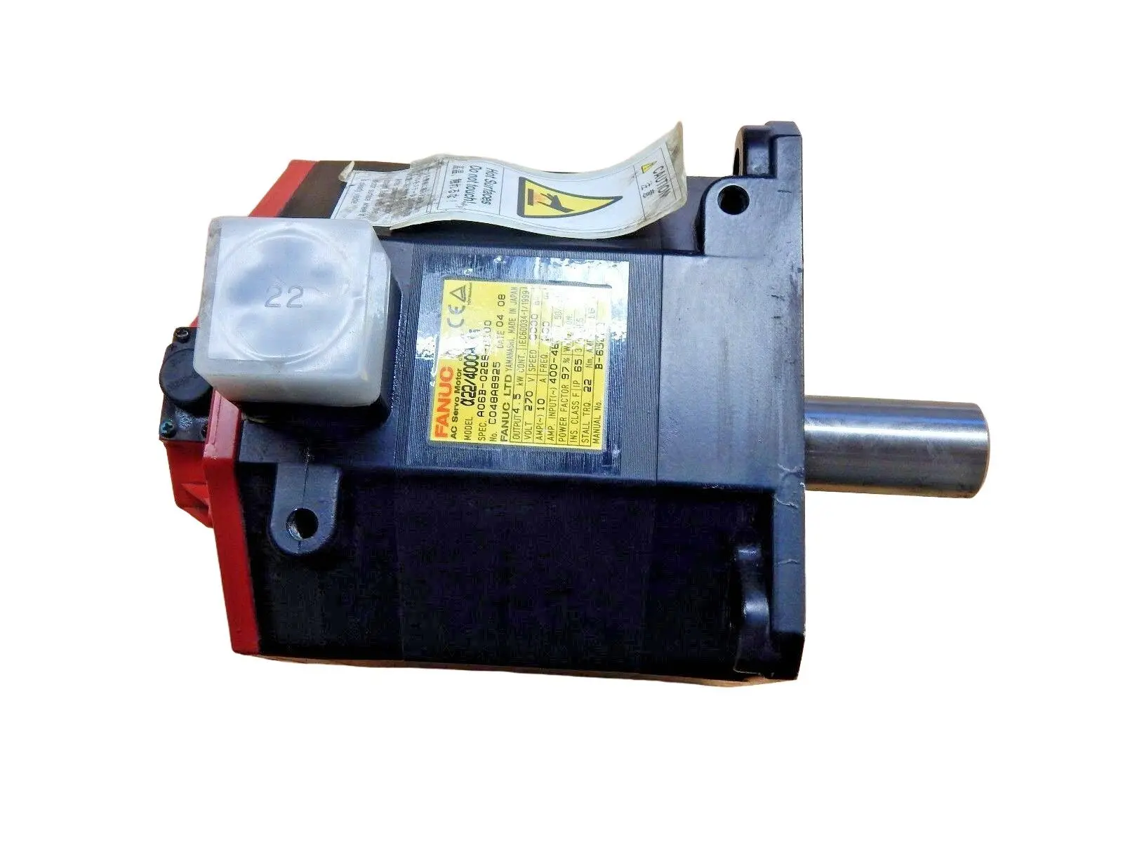 Produktfoto 1 von Fanuc AC Servo Motor A06B-0266-B100 Top Zustand