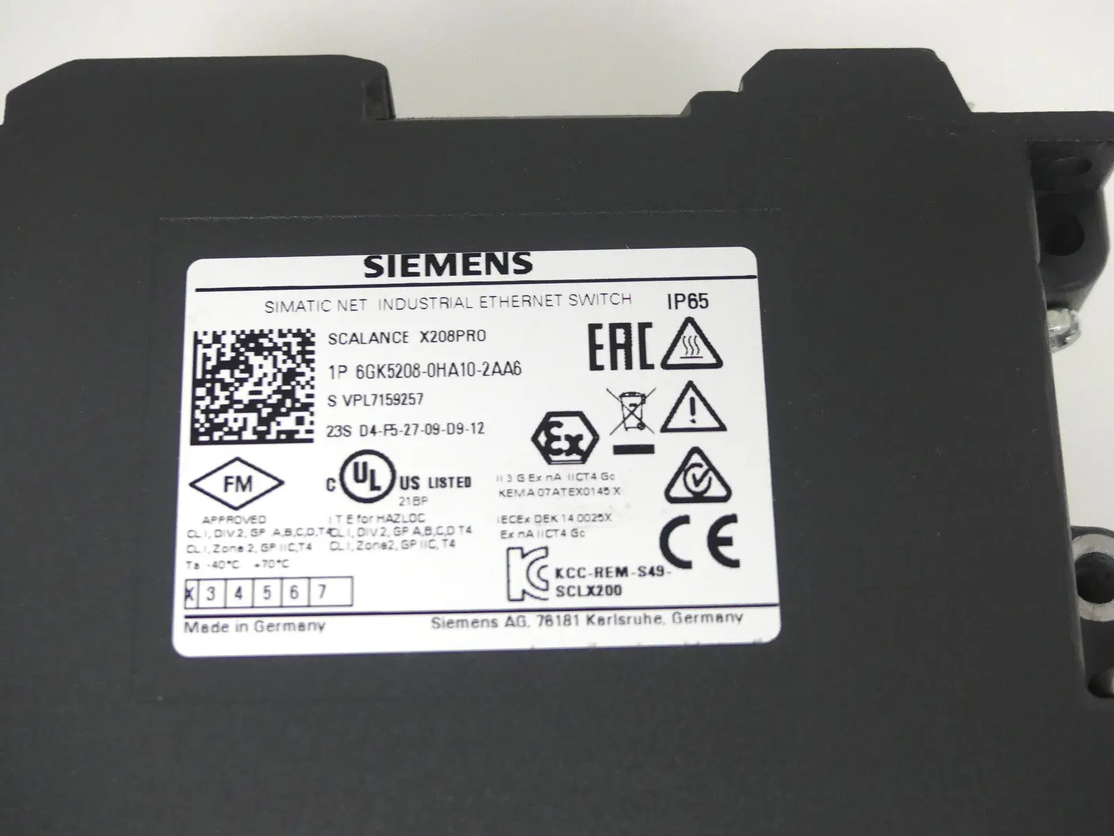 Produktfoto 1 von Siemens 6GK5208-0HA10-2AA6 (NEU)